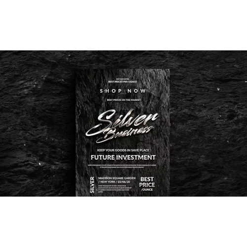 Afis A3 cu Folio Argintiu